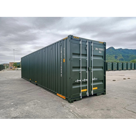 Nuovo container high cube da 40 piedi con doppia porta | Grande capacità