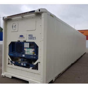 Used 45ft High Cube Reefer shipping container for sale in the United Kingdom | High-capacity refrigerated storage