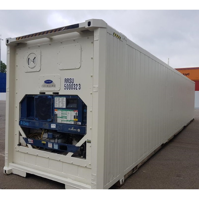 Contenedor frigorífico reefer usado de 45 pies | Gran capacidad frigorífica