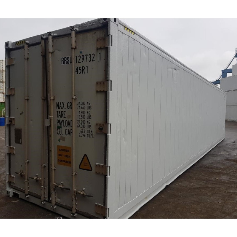 Gebrauchter 40-Fuß high cube isoliercontainer – Wärmedämmung