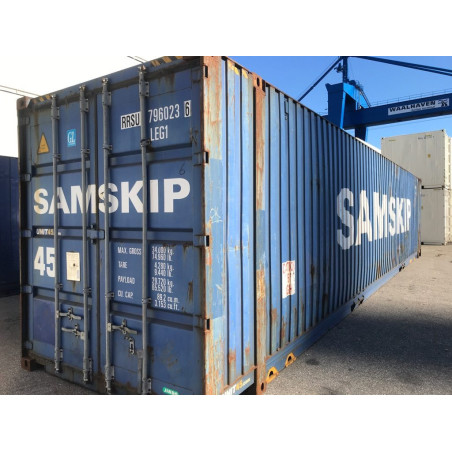 Used 45ft High Cube shipping container for sale in the United Kingdom | Large volume storage