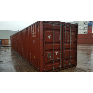 Container maritime Dry 40 pieds d'occasion à vendre en France | Stockage professionnel