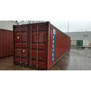 Container maritime Dry 40 pieds d'occasion à vendre en France | Stockage professionnel