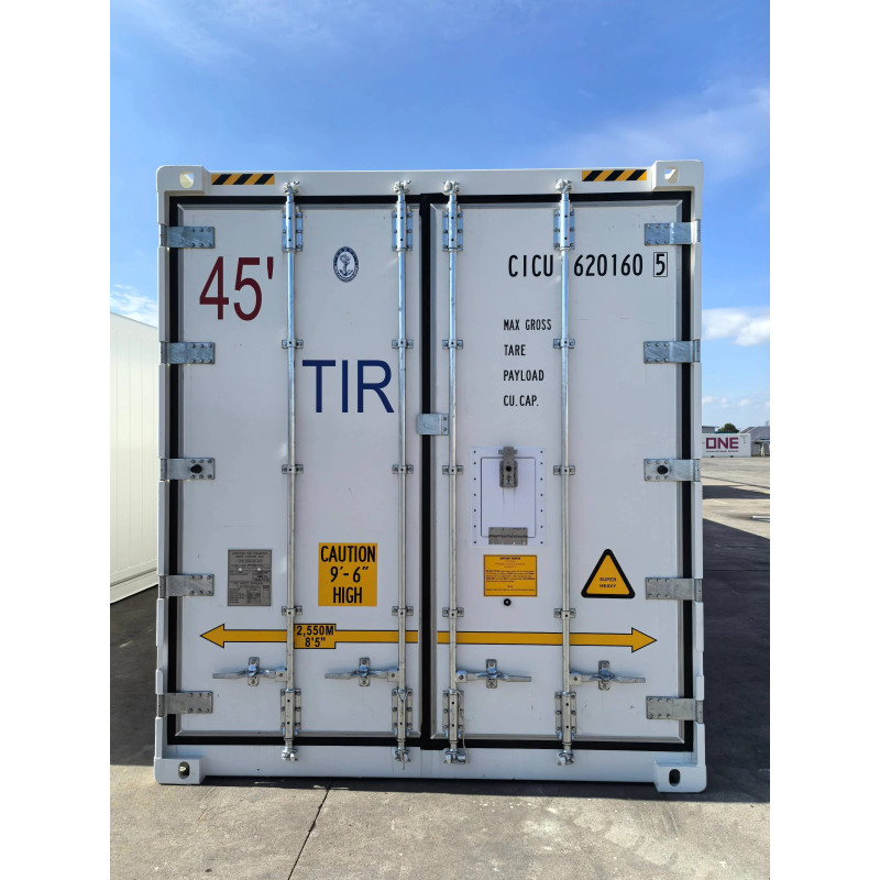 Nuovo container frigorifero reefer da 45 piedi | Massima capacità di stoccaggio