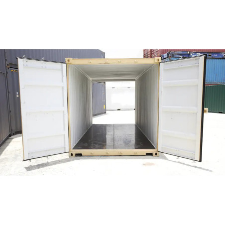 Contenedor nuevo de 20 pies high cube con doble puerta | Doble acceso