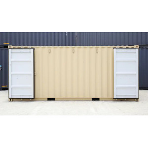 New 20ft High Cube Double Door shipping container for sale in the United Kingdom | Dual access storage