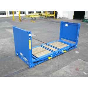 Container Flat Rack 20 pieds neuf à vendre en France | Transport de marchandises hors gabarit