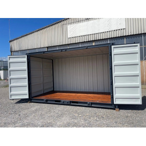 New 15ft High Cube storage container for sale in the United Kingdom | Secure storage solution