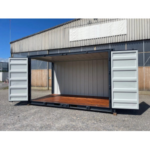 New 15ft High Cube storage container for sale in the United Kingdom | Secure storage solution