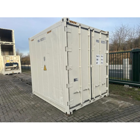Container isotherme 10 pieds d’occasion à vendre en France | Stockage à haute isolation thermique