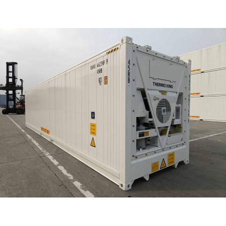 New 40ft High Cube Reefer shipping container for sale in the United Kingdom | High-capacity refrigerated storage