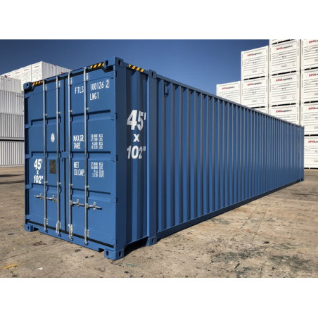 New 45ft High Cube shipping container for sale in the United Kingdom | Extra-large ISO storage