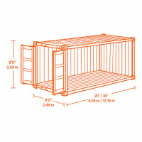 Containers Open Side HC 20, 40 & 45 Pieds | Devis en 24h - Livraison France