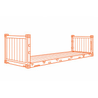 Containers Flat Rack 20 & 40 Pieds | Devis en 24h - Livraison France